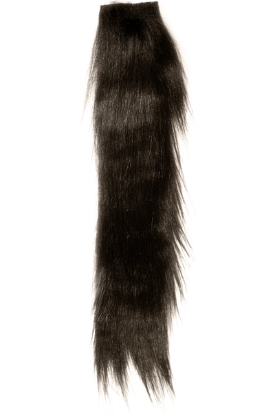 Black Fly Fur, long strip