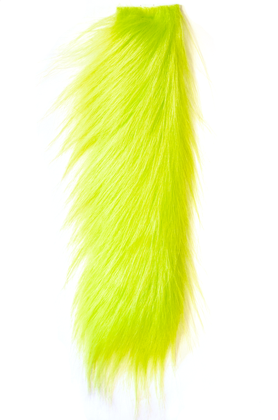 Chartreuse Fly Fur, long strip