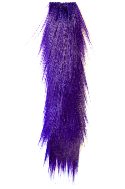 Dark Purple Fly Fur, long strip