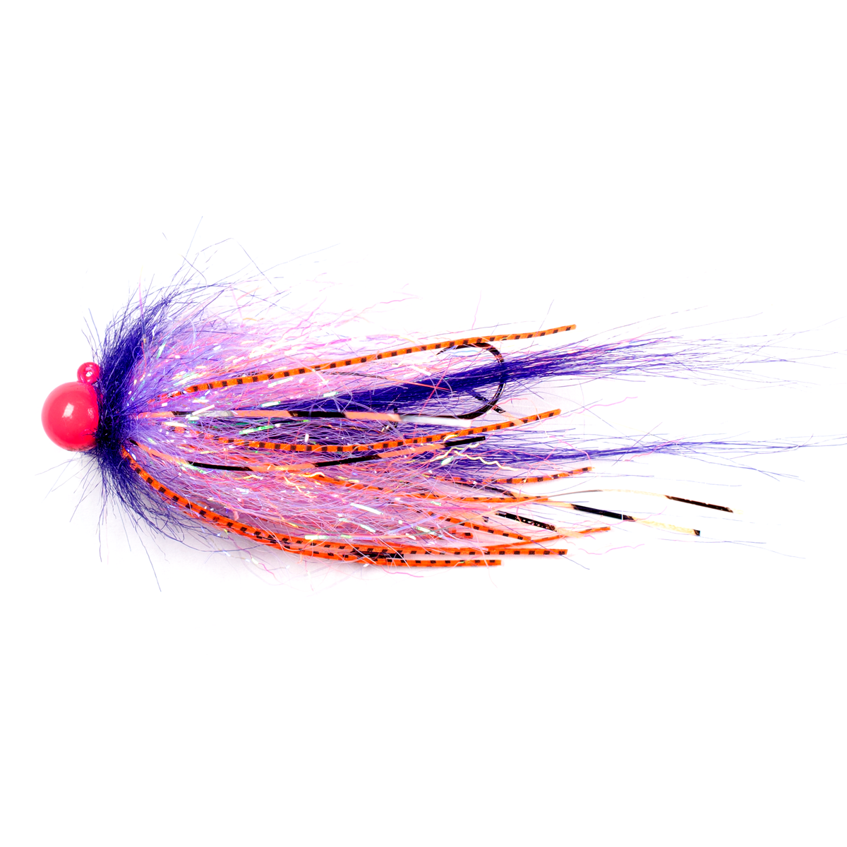 Hot-Pink-Jig-with-Steely-Shrimp-Pink-and-Lavender-5D-Brush-and-Dark-Purple-Fly-Fur